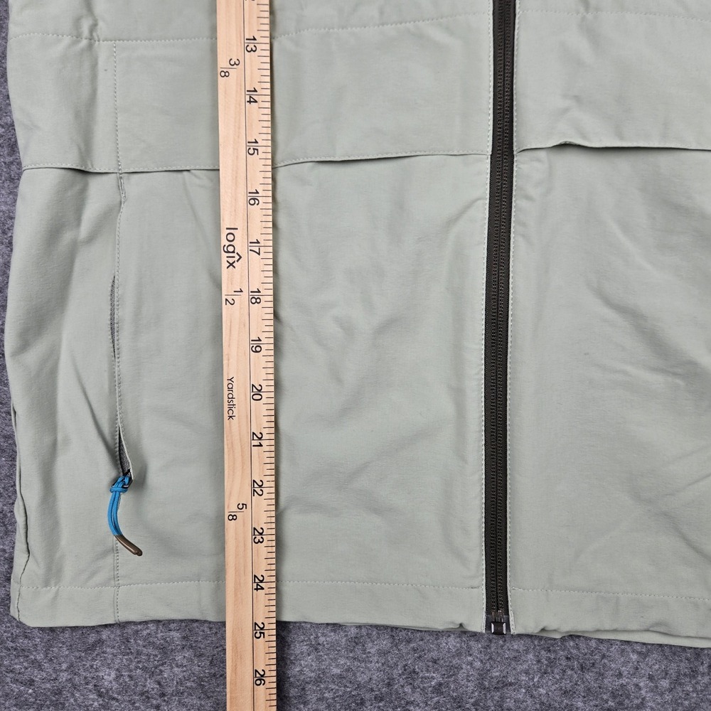 Cotopaxi Viento Travel Jacket Green Full Zip Hooded Windbreaker Men's Medium - Picture 5 of 8